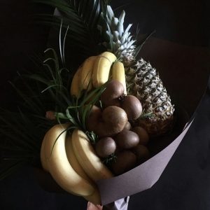 Фруктовый букет №181 — Букеты из бананов