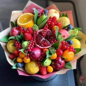 Фруктовый букет №154 — Букет из фруктов и ягод