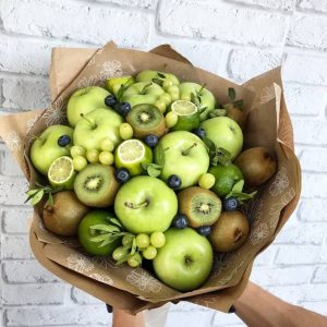 Фруктовый букет №3 — Букеты из садовых фруктов