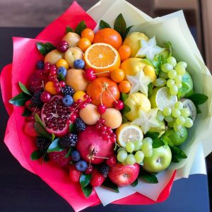 Фруктовый букет №159 — Букет из фруктов и ягод