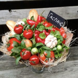 Овощной букет №8 — Букеты из овощей