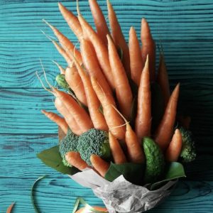 Букет из моркови №2 — Букеты из овощей