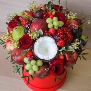 Букет с фруктами №110 — Букет из фруктов и ягод