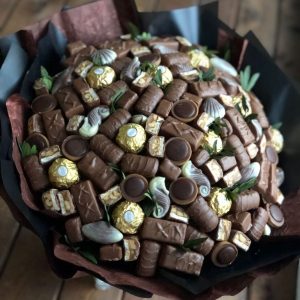 Шоколадный букет №204 — Букеты из конфет