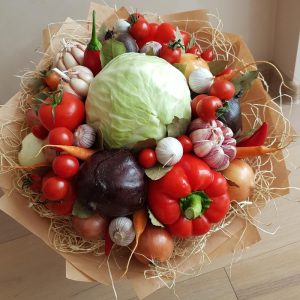 Букет из овощей №33 — Букеты из капусты