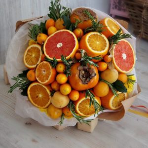 Букет цитрусовый №37 — Букеты из апельсинов