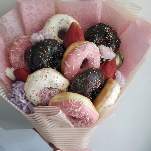 Букет сладкий №161 — Букеты из пончиков