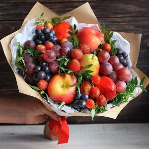 Ягодно-фруктовый букет №84 — Букет из фруктов и ягод