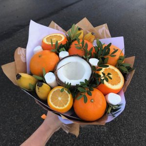 Букет из фруктов №36 — Букеты из апельсинов