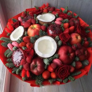 Вкусный букет №29 — Букет из фруктов и ягод