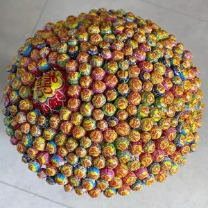 Большой букет из чуппа-чупсов №148 — Букеты из конфет