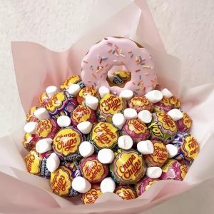 Букет из карамели №91 — Букеты из конфет