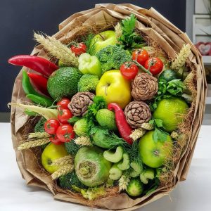 Фруктово-овощной букет №32 — Букеты из овощей