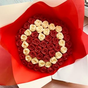 Букет из шоколадных роз №68 — Букеты из шоколада